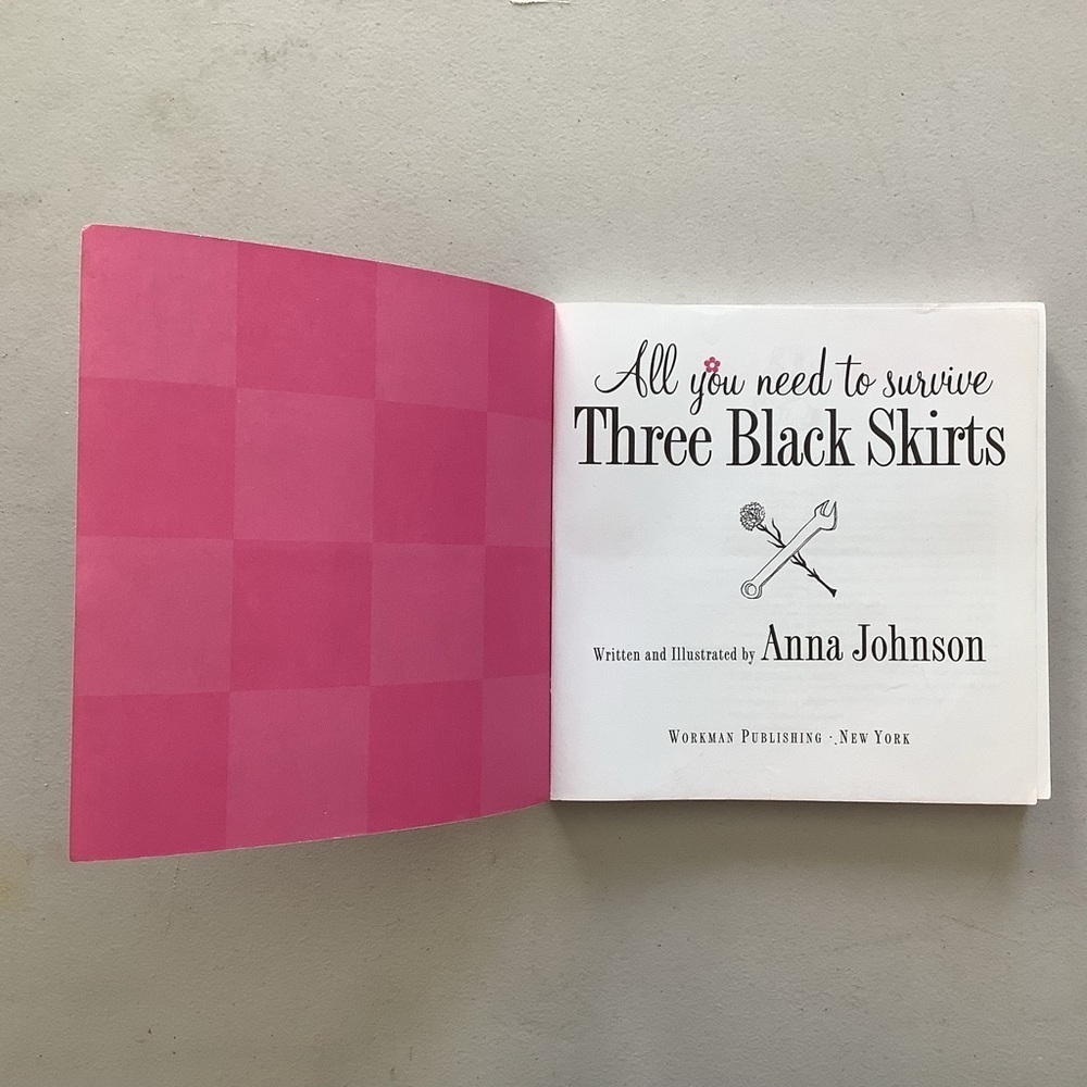 Three Black Skirts by Anna Johnson Paperback Book - Picture 2 of 5